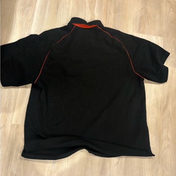 Lacoste Black and Red Polo Shirt Sporty Design - Picture 5 of 8